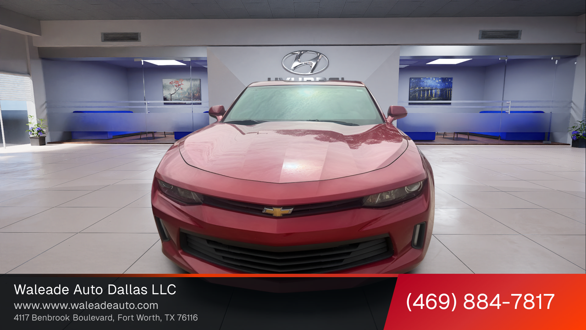 Used 2017 Chevrolet Camaro LT RWD image 1