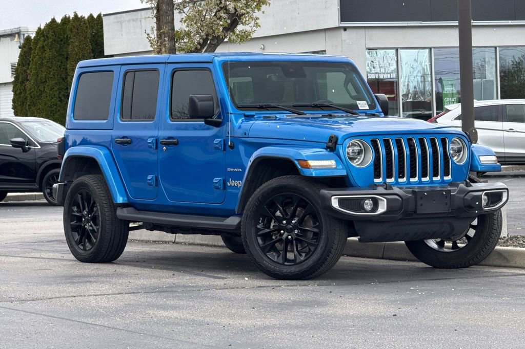 Used 2021 Jeep Wrangler Unlimited Sahara w/ Cold Weather Group