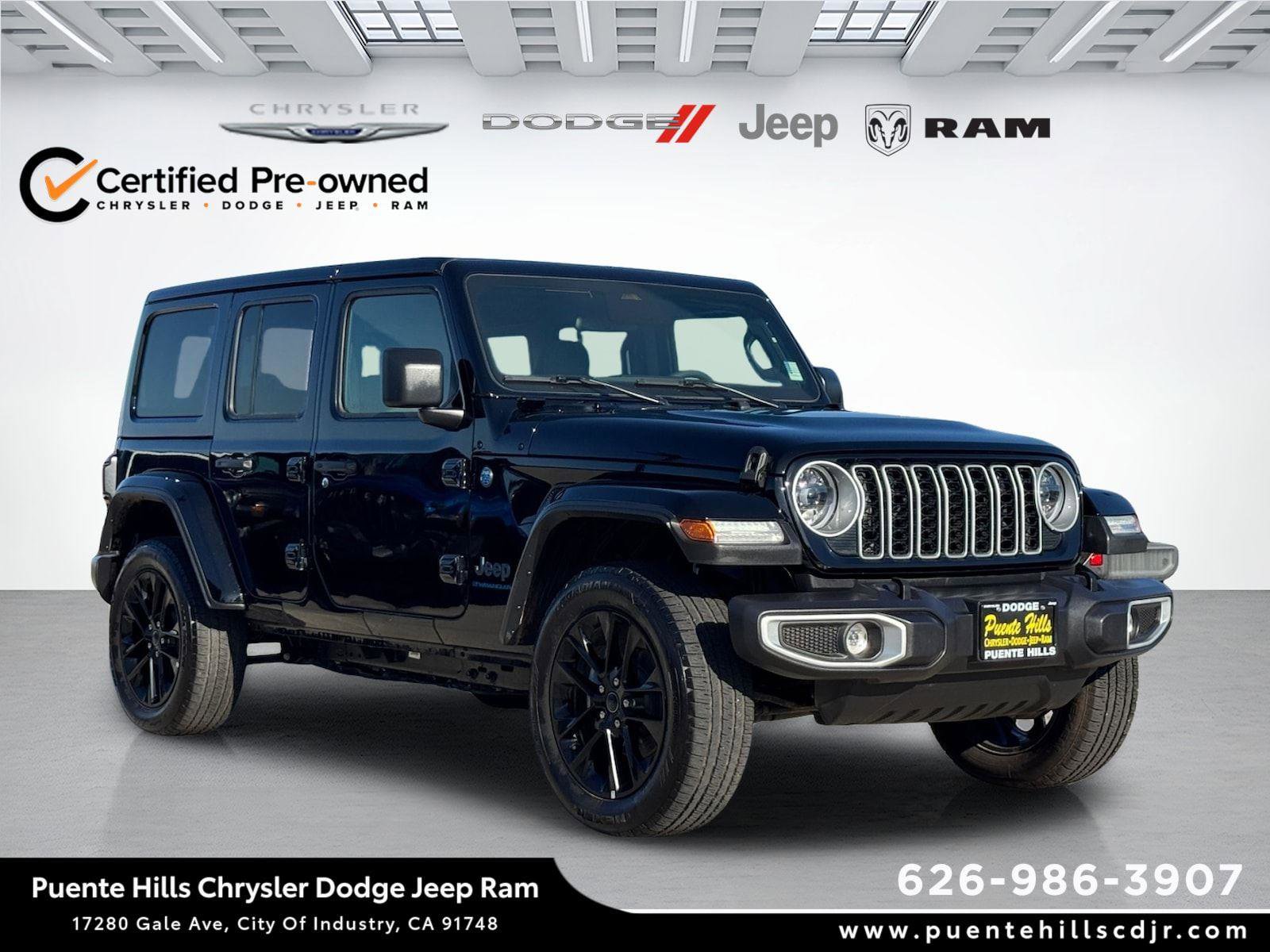 Certified 2025 Jeep Wrangler Sahara w/ Safety Group