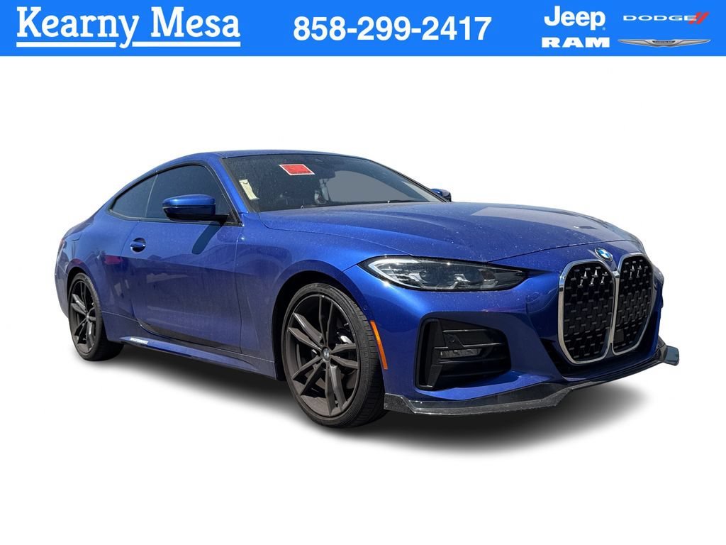 Used 2021 BMW 430i Coupe w/ M Sport Package RWD image 1