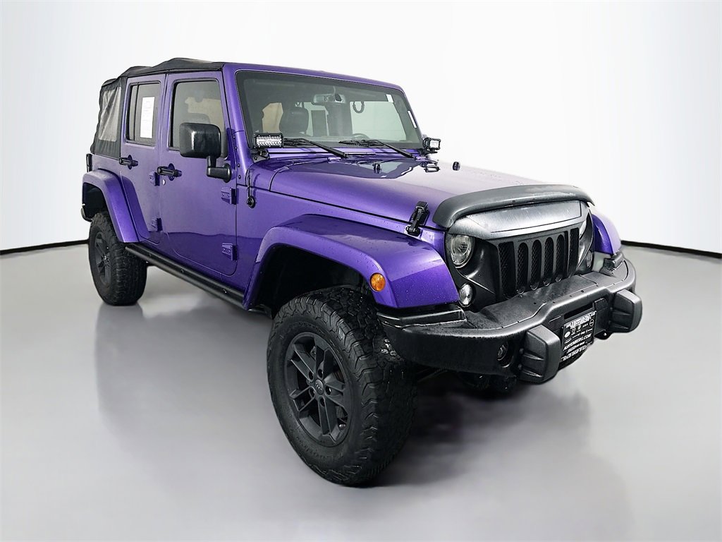 Used 2017 Jeep Wrangler Unlimited Sahara image 1