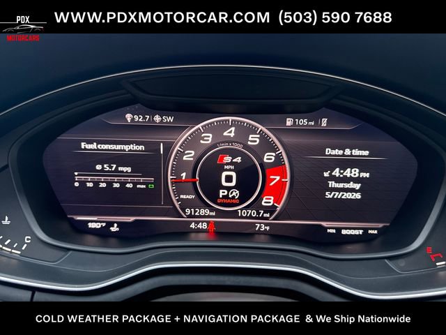 Used 2018 Audi S4 Premium Plus w/ Navigation Package AWD/4WD image 17