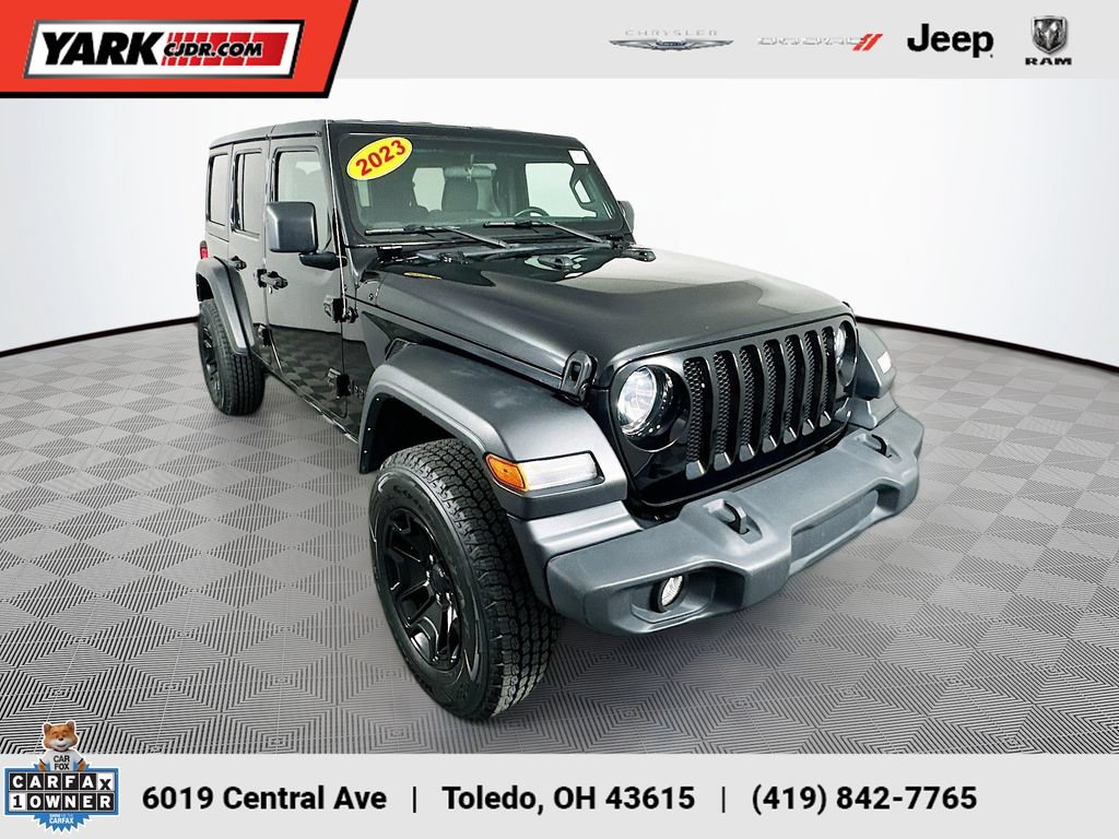 Used 2023 Jeep Wrangler Unlimited Sport