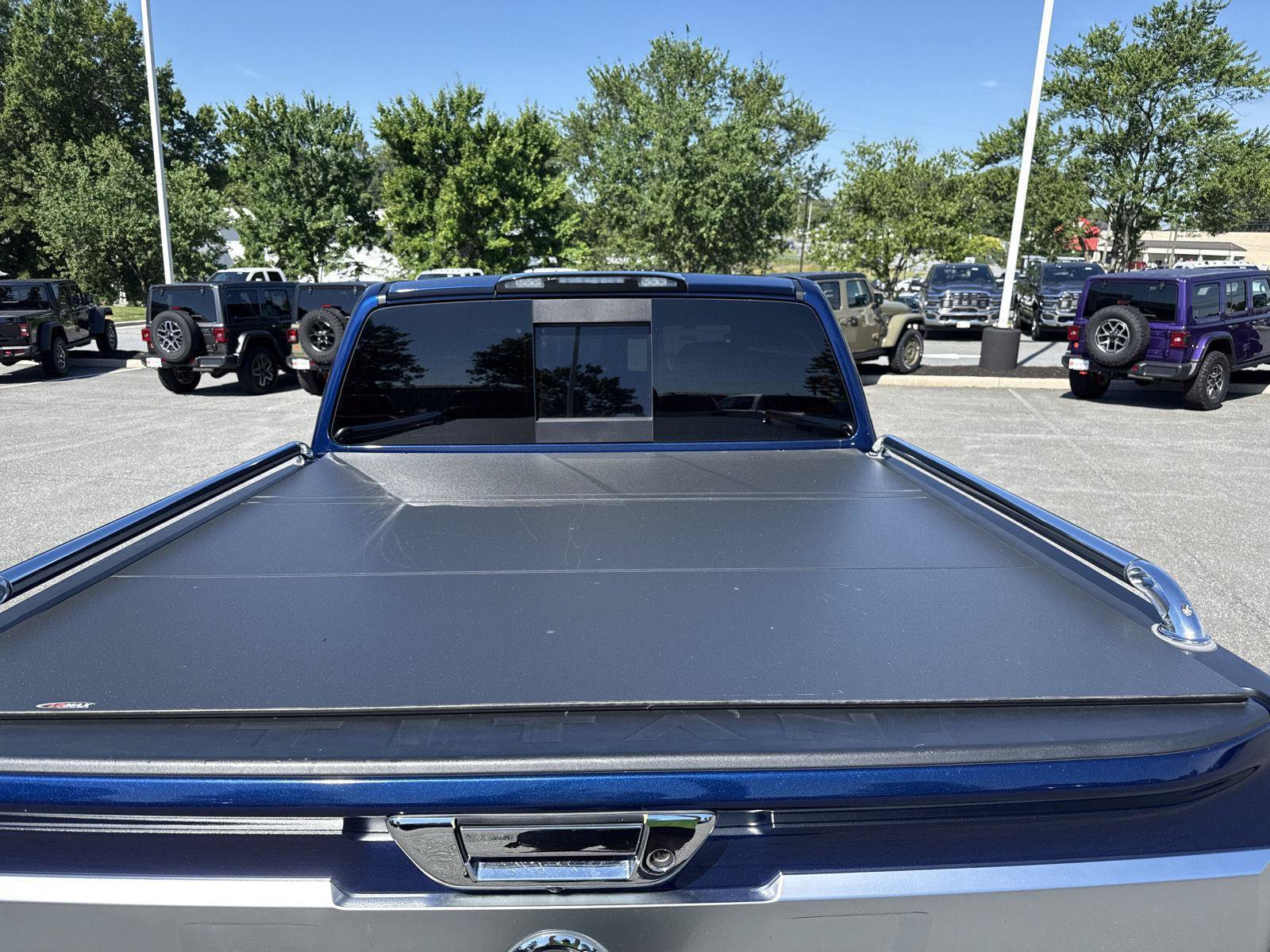 Used 2021 Nissan Titan Platinum Reserve w/ Moonroof Package AWD/4WD image 13
