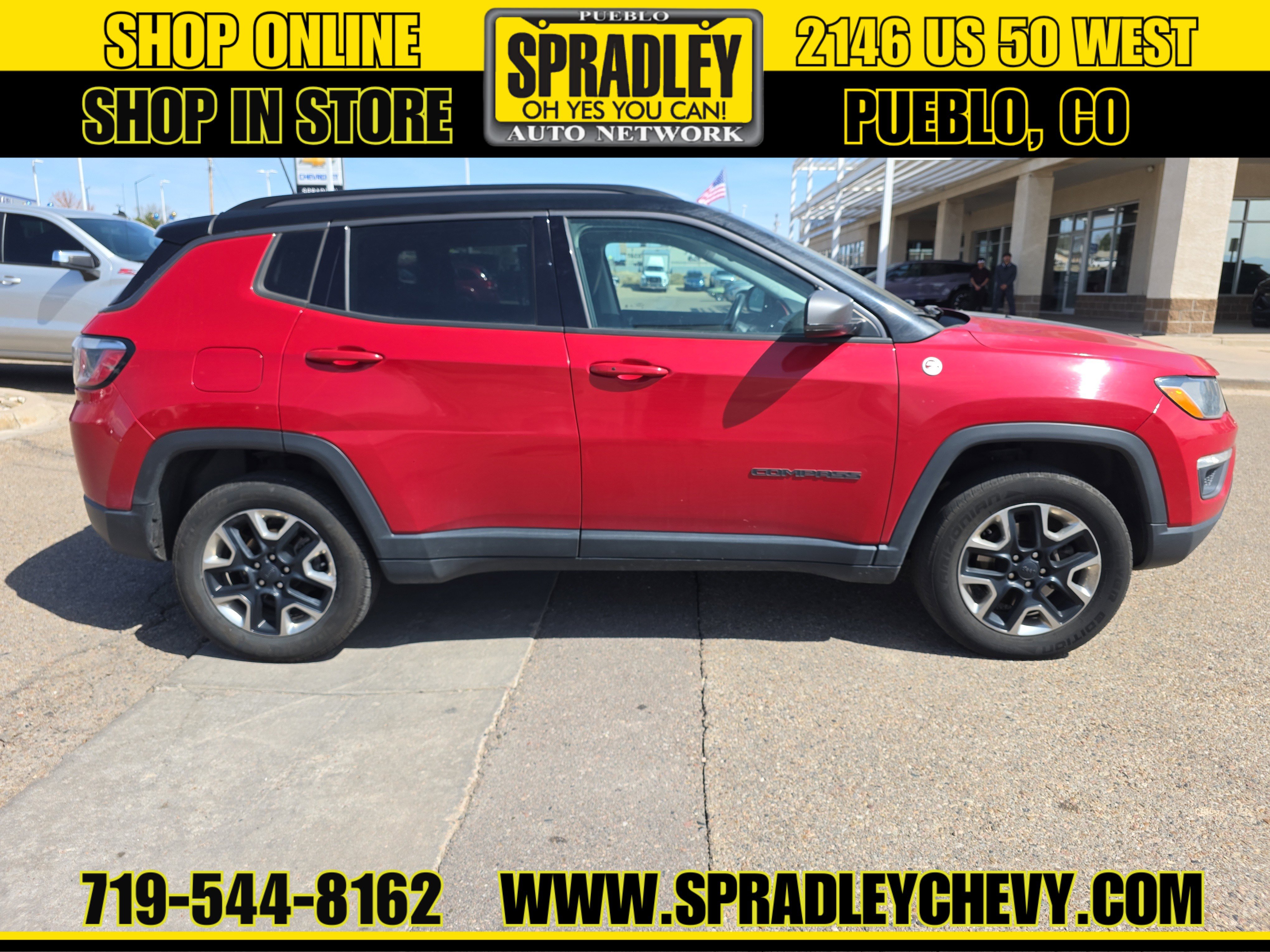Used 2018 Jeep Compass Trailhawk w/ Leather Interior Group image 3