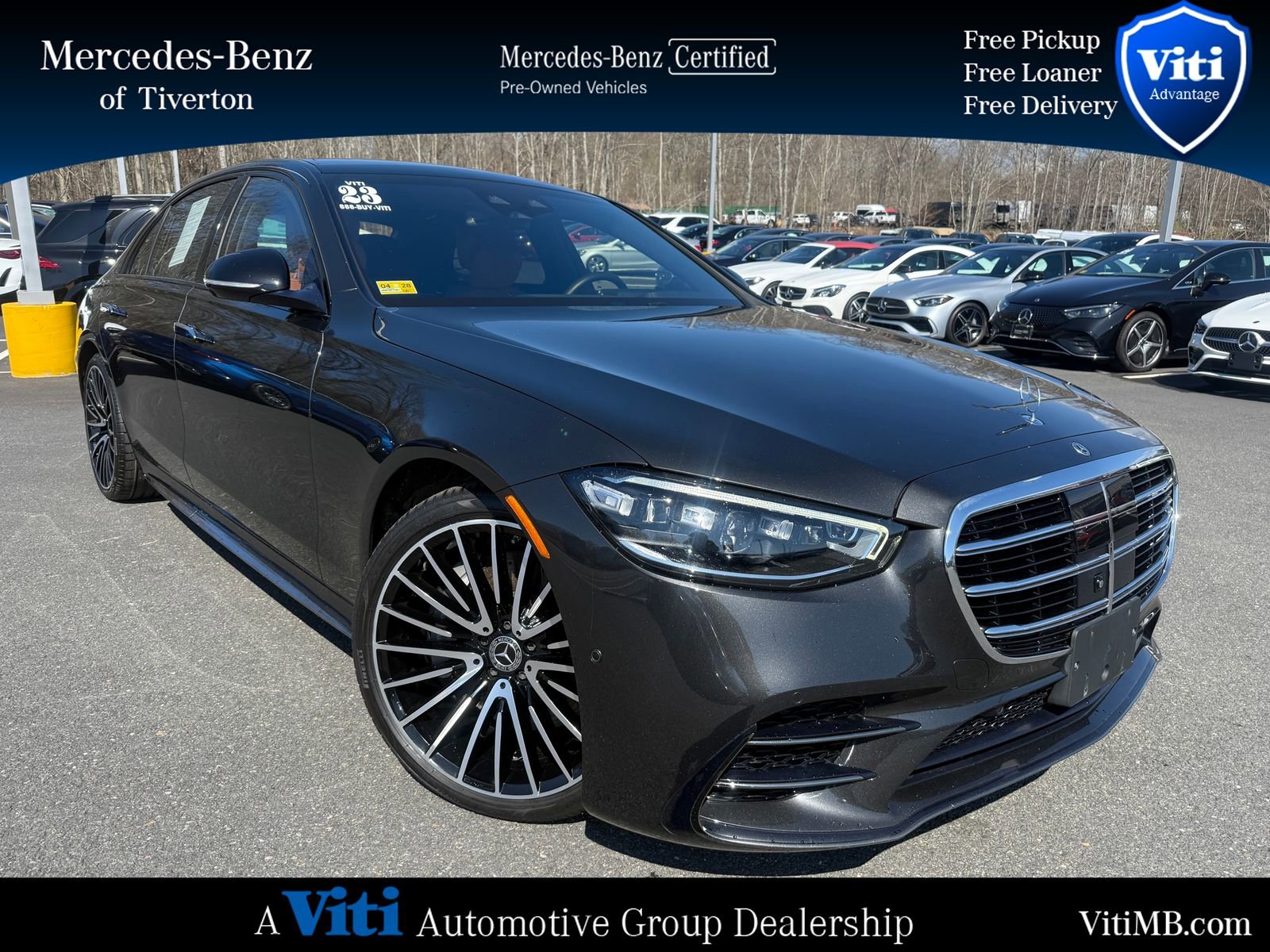 Certified 2023 Mercedes-Benz S 580 4MATIC Sedan