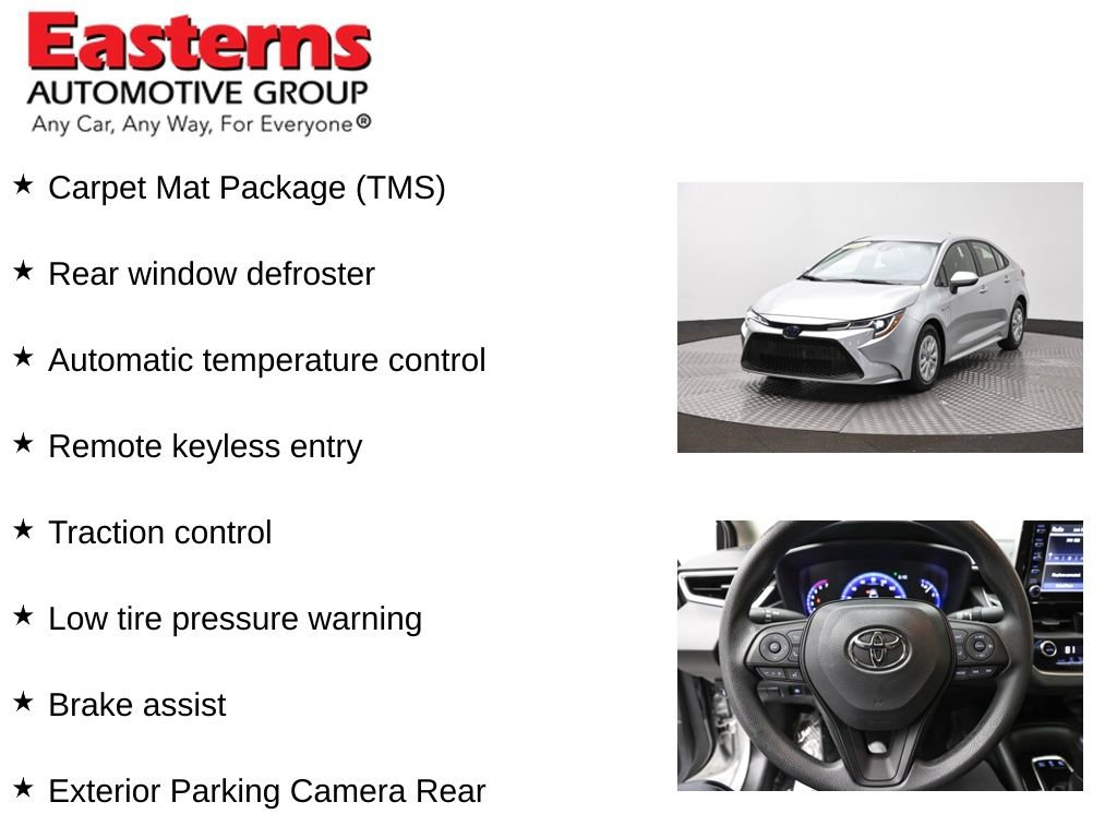 Used 2021 Toyota Corolla LE w/ Carpet Mat Package (TMS) image 11