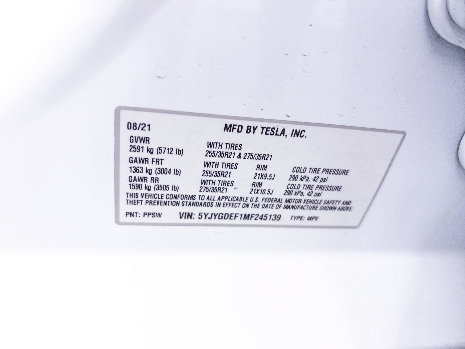 Used 2021 Tesla Model Y Performance AWD/4WD image 35