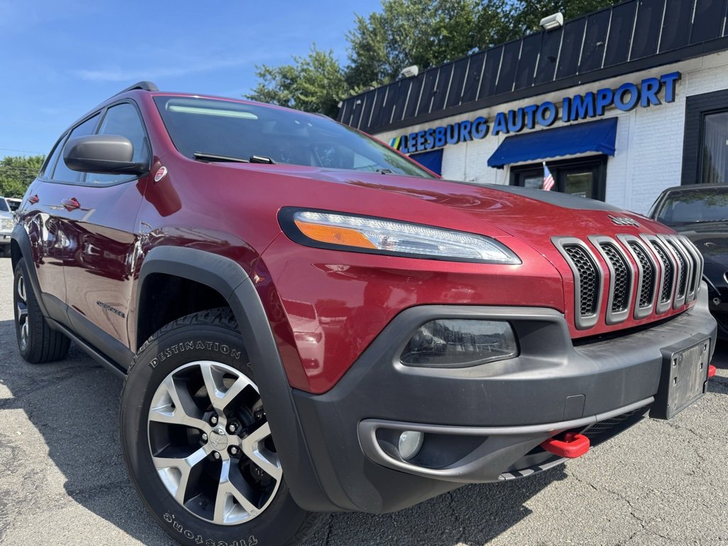 Used 2015 Jeep Cherokee Trailhawk w/ Leather Interior Group