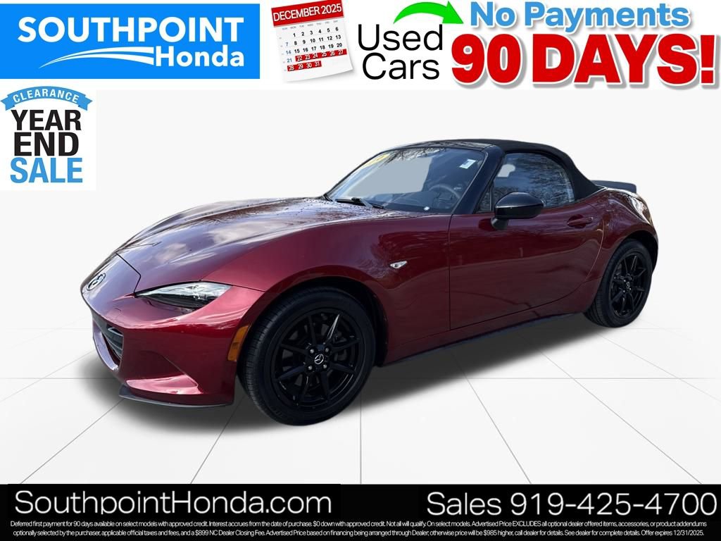 Used 2019 MAZDA MX-5 Miata Sport w/ I-ACTIVSENSE Sport Package video 3