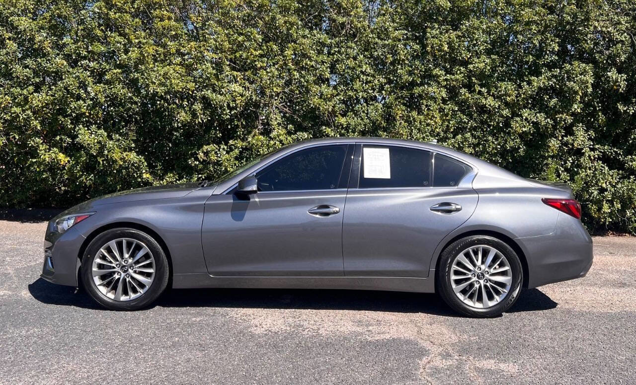 Used 2021 INFINITI Q50 Luxe RWD image 4