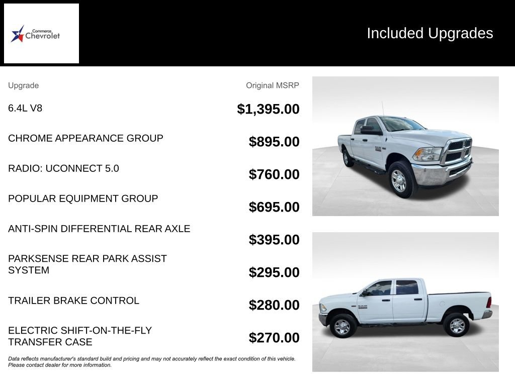 Used 2016 RAM 2500 Tradesman w/ Chrome Appearance Group AWD/4WD image 41