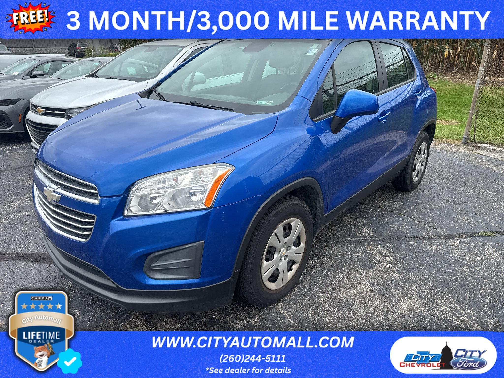 Used 2016 Chevrolet Trax LS FWD image 1