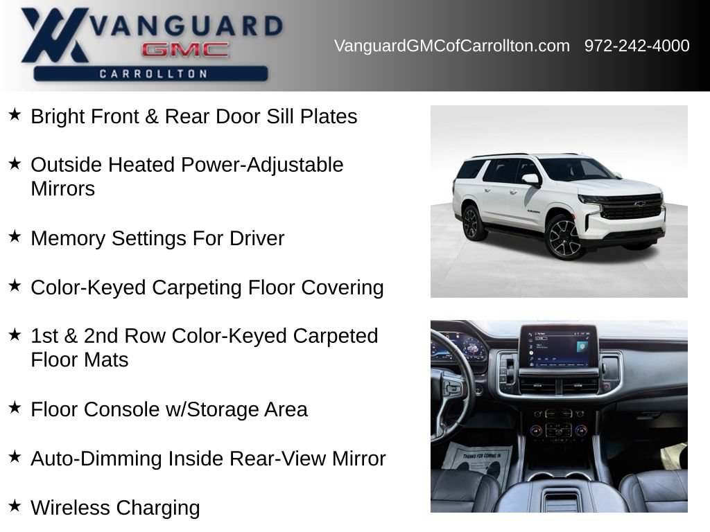 Used 2022 Chevrolet Suburban RST w/ Luxury Package RWD image 18