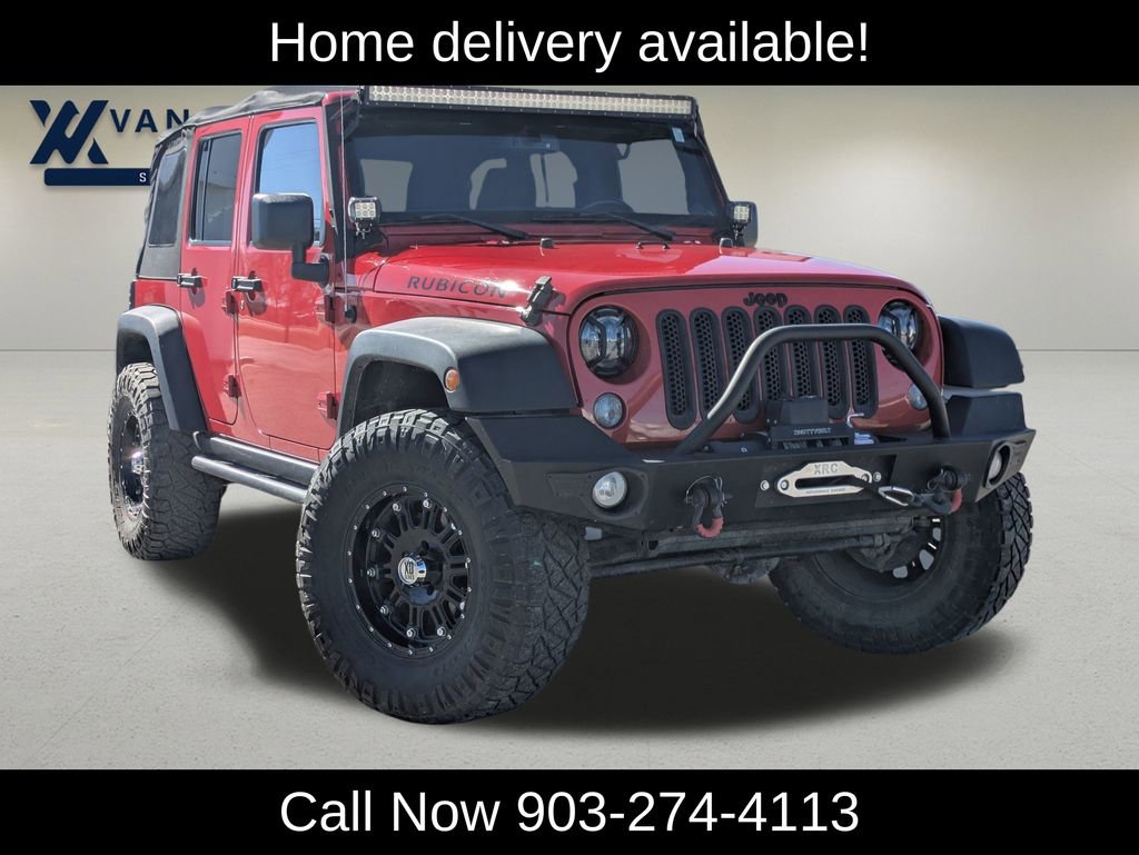 Used 2014 Jeep Wrangler Unlimited Rubicon w/ Connectivity Group image 1