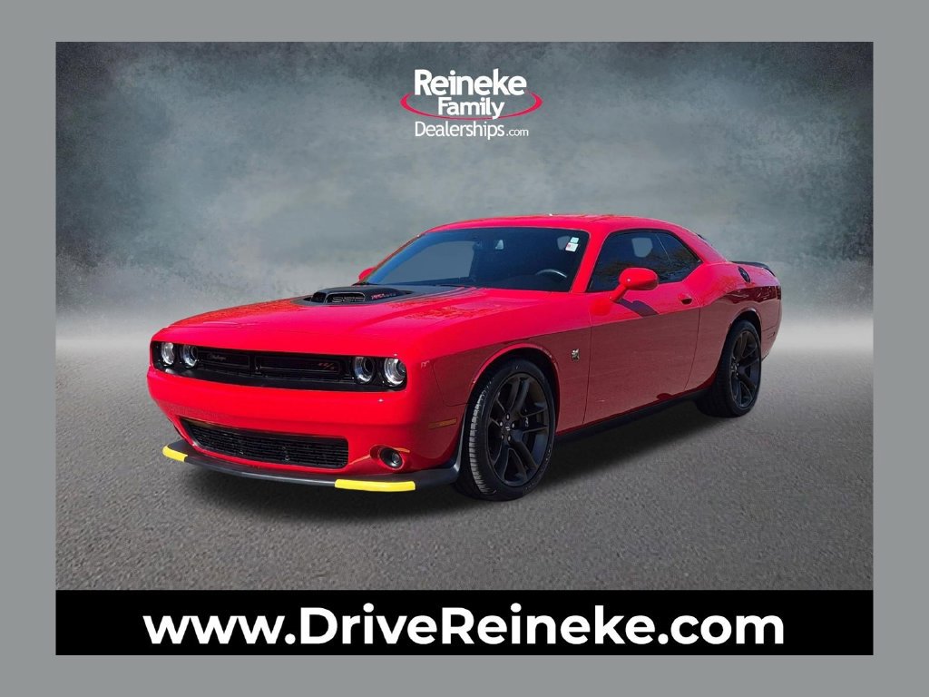 Used 2021 Dodge Challenger R/T Scat Pack w/ Shaker Package RWD image 1