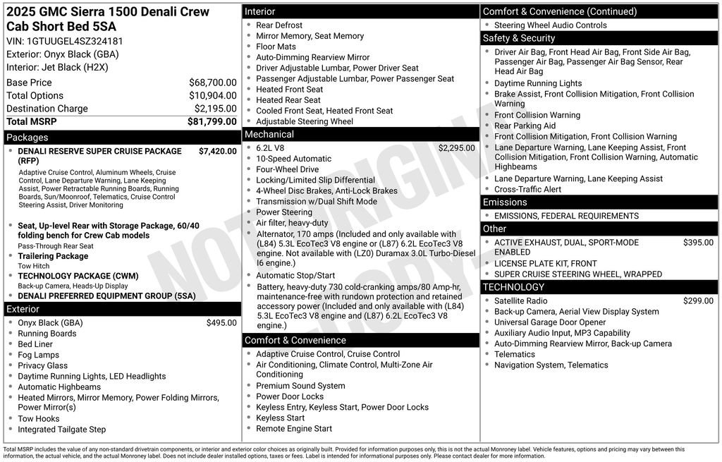 New 2025 GMC Sierra 1500 Denali image 6