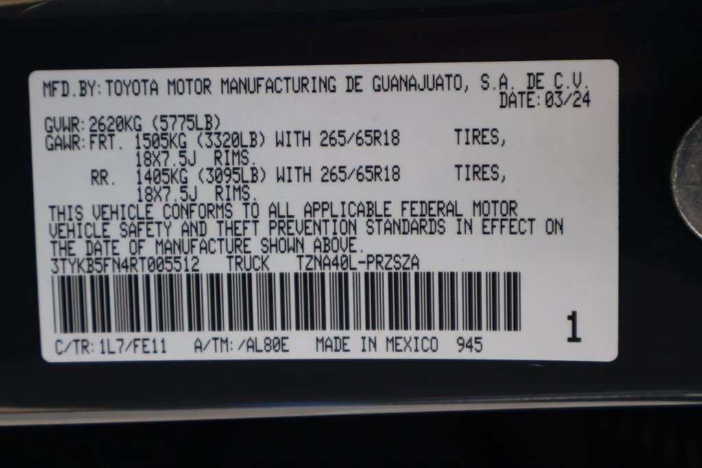 Used 2024 Toyota Tacoma TRD Sport RWD image 17