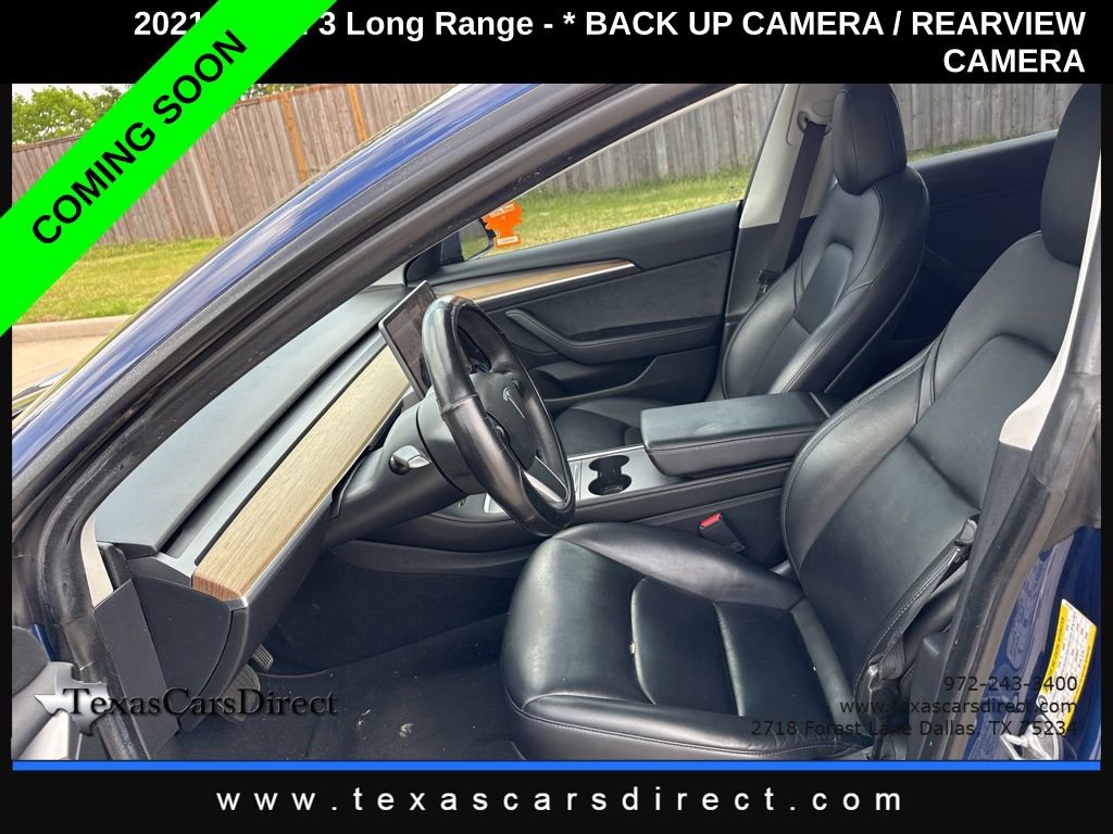 Used 2021 Tesla Model 3 Long Range AWD/4WD image 6