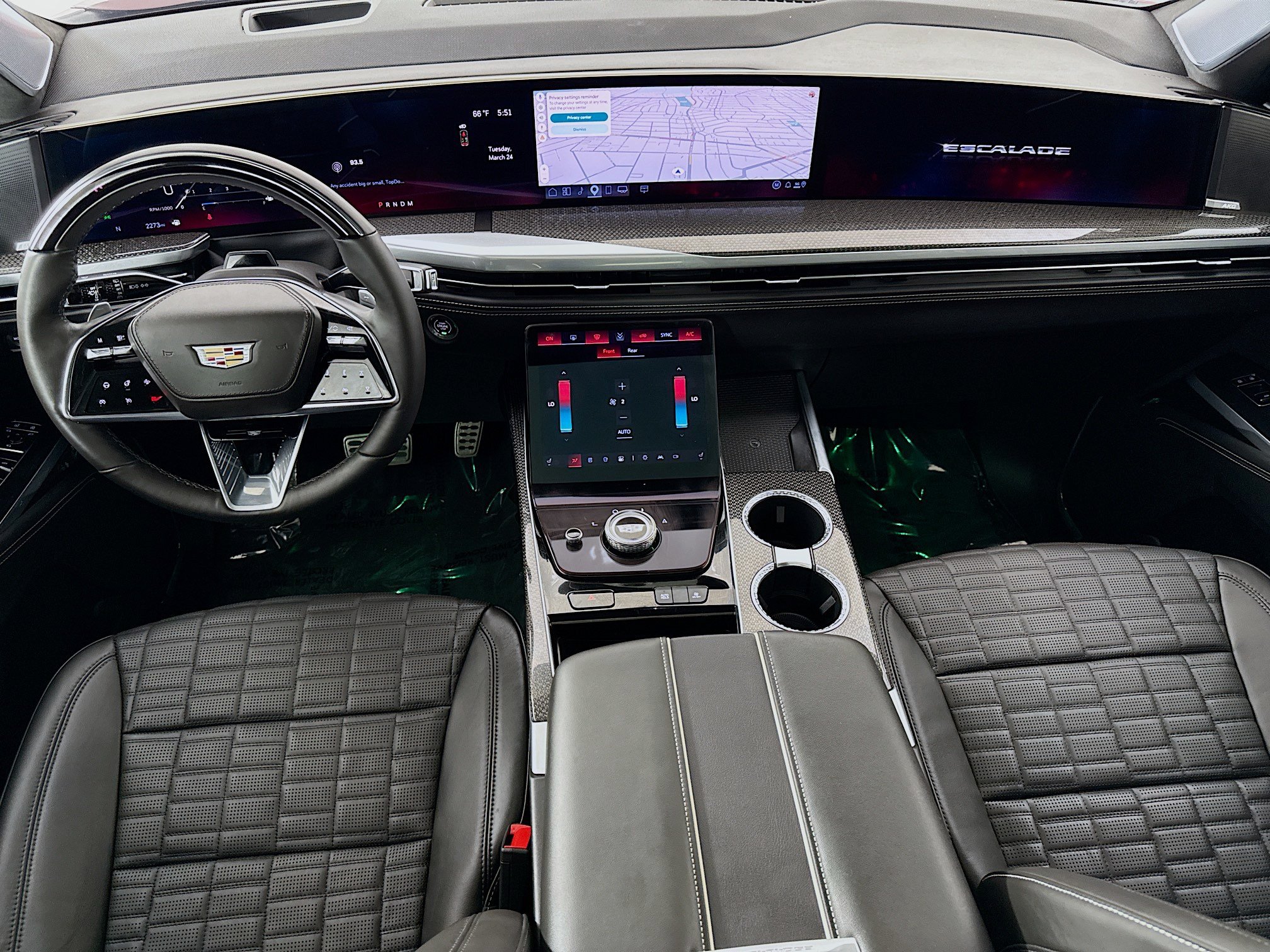 Used 2025 Cadillac Escalade V w/ LPO, Floor Liner Package AWD/4WD image 27