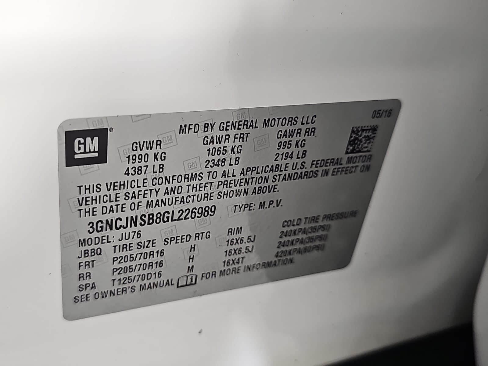 Used 2016 Chevrolet Trax LS AWD/4WD image 30