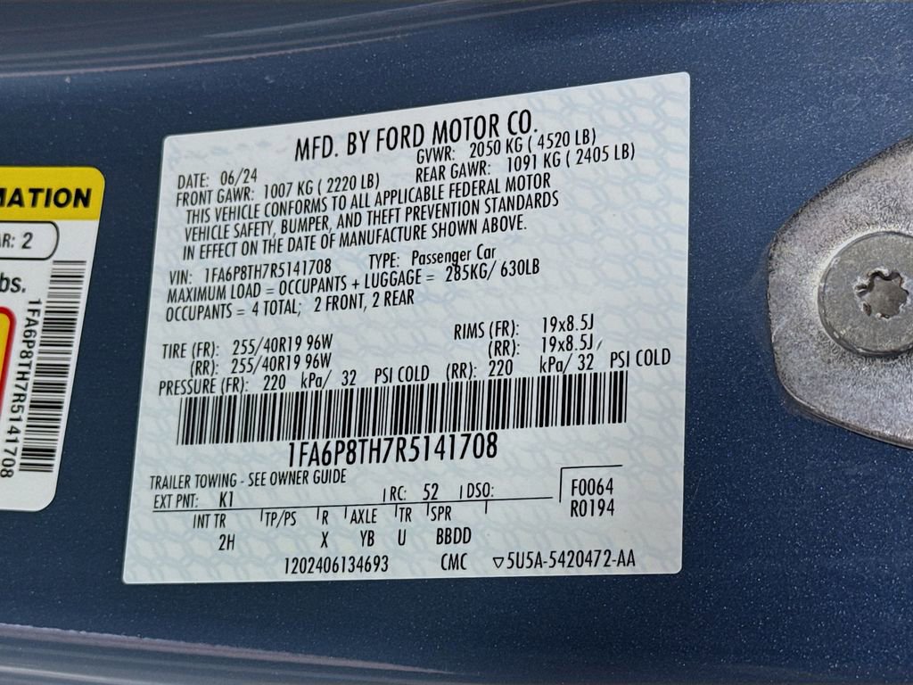 Used 2024 Ford Mustang Coupe image 38