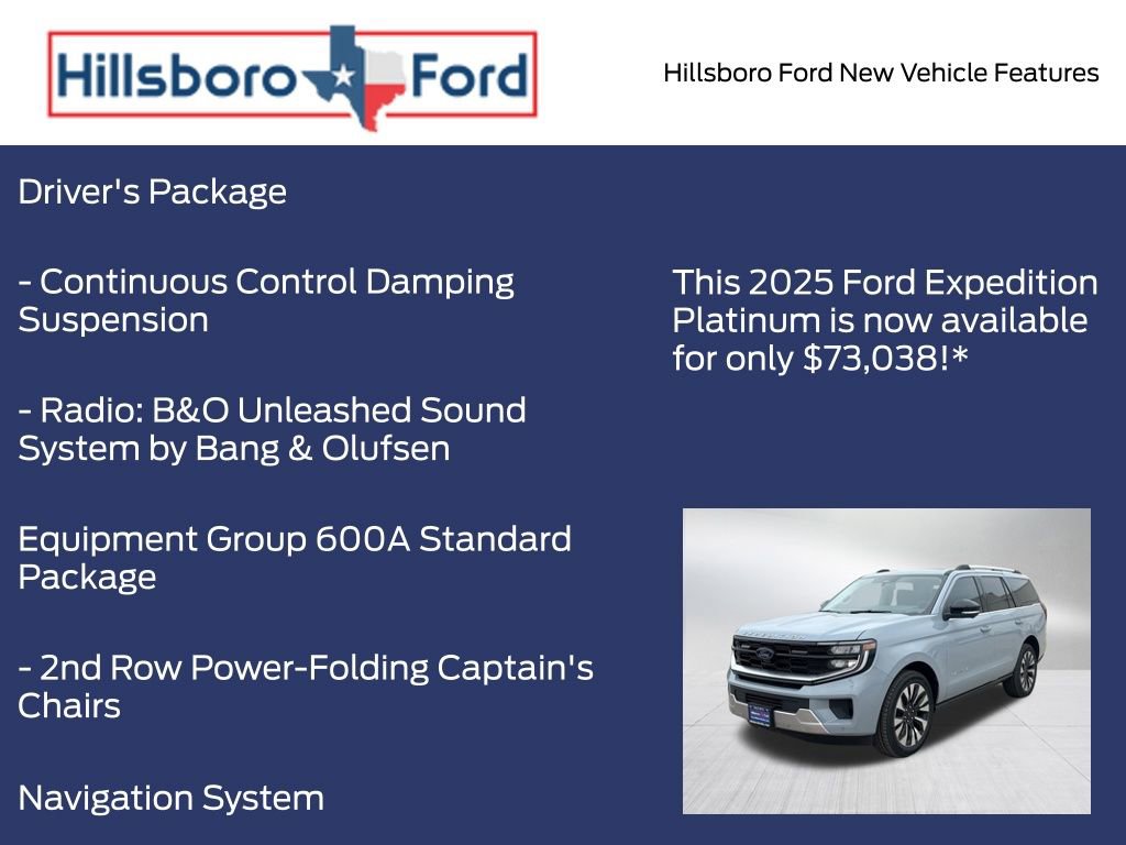 New 2025 Ford Expedition Platinum w/ Driver's Package image 4