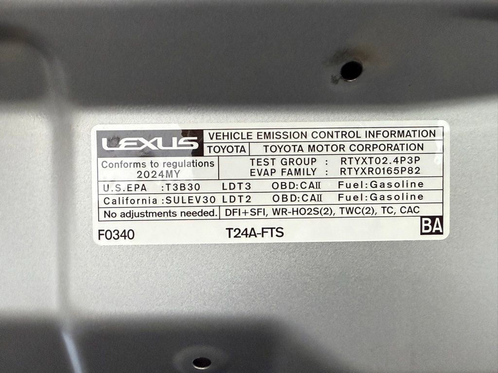 Used 2024 Lexus TX 350 FWD image 38