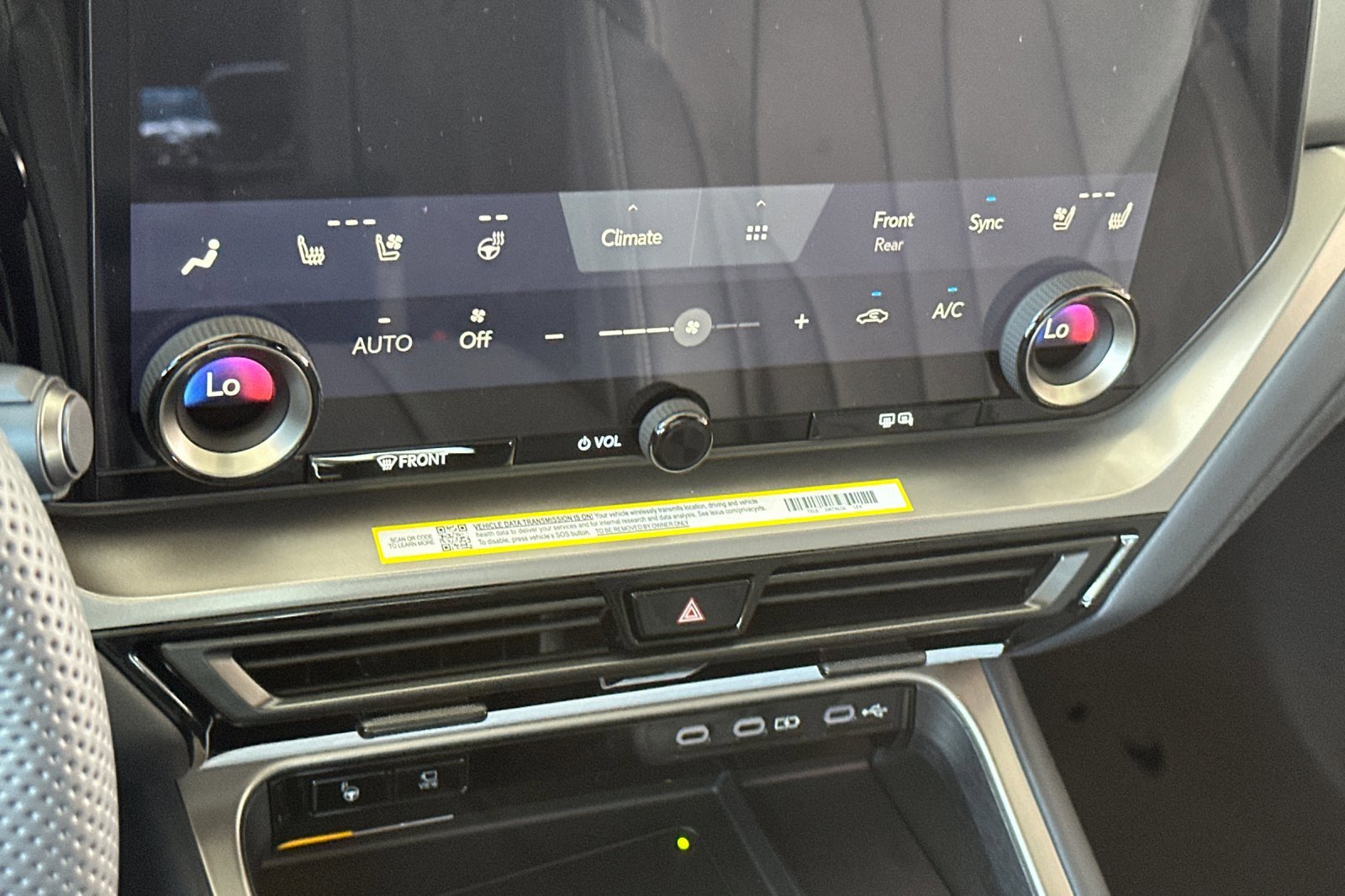 New 2026 Lexus TX 500h AWD image 21