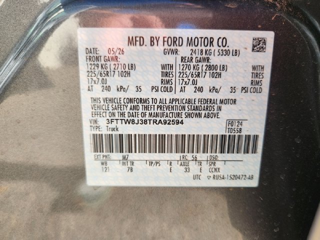 New 2026 Ford Maverick XLT w/ Equipment Group 301A AWD/4WD image 23
