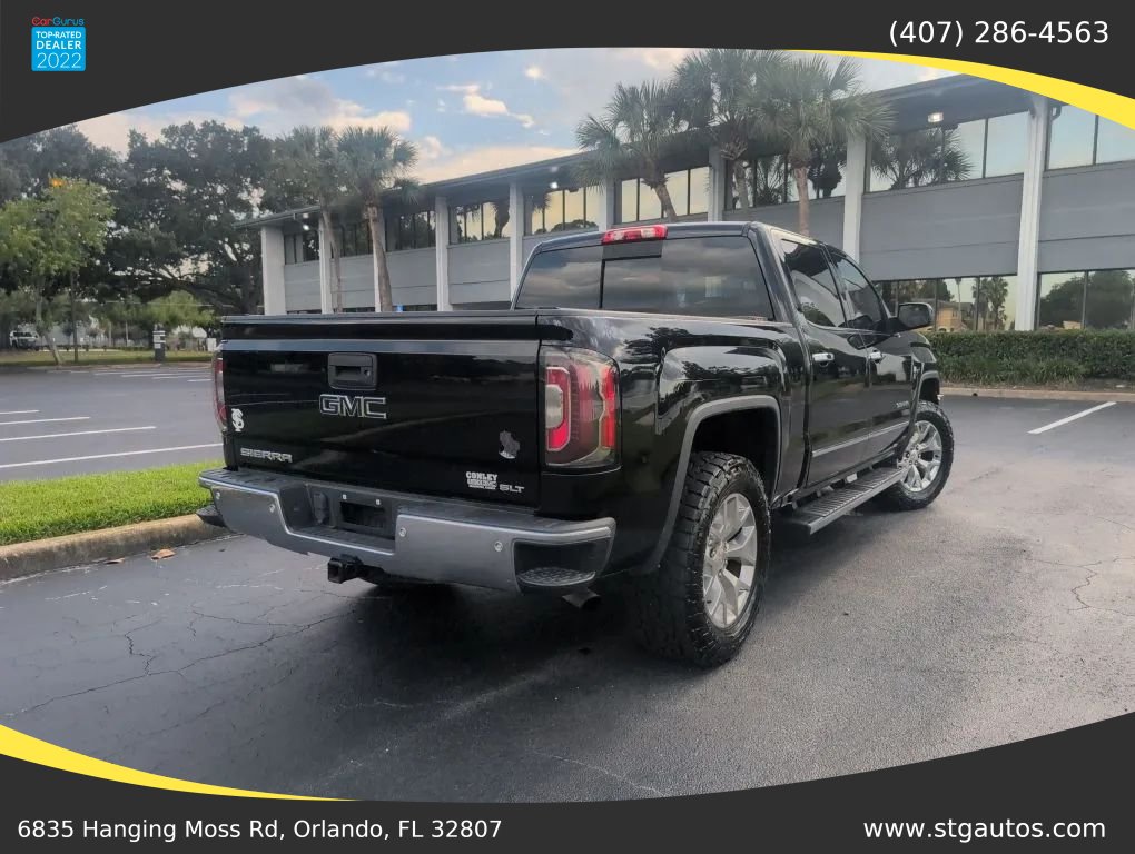Used 2018 GMC Sierra 1500 SLT w/ Enhanced Driver Alert Package RWD image 5