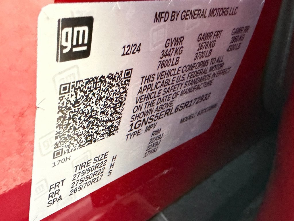 Used 2025 Chevrolet Suburban RST w/ Comfort Package RWD image 23