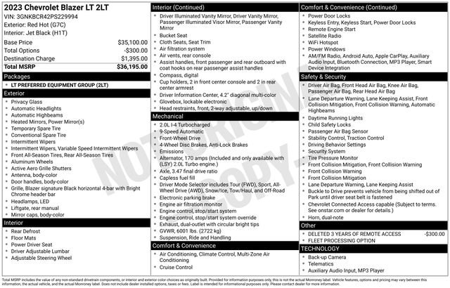 Used 2023 Chevrolet Blazer LT image 5