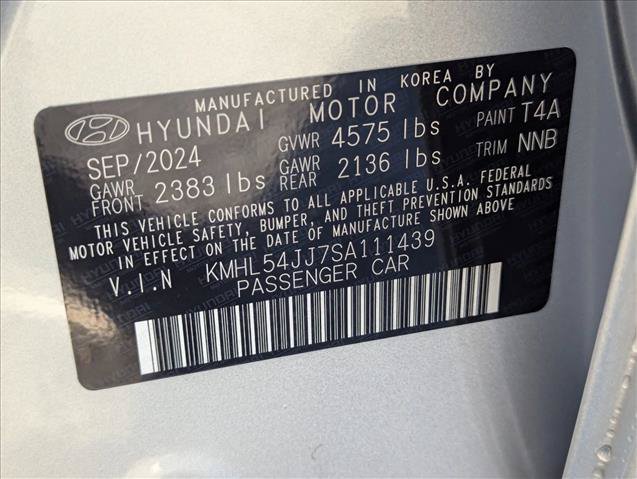 Certified 2025 Hyundai Sonata Limited FWD image 25