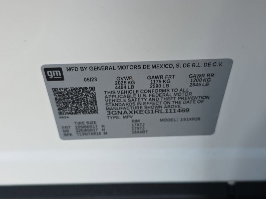 Used 2024 Chevrolet Equinox LT w/ LPO, Floor Liner Package image 35