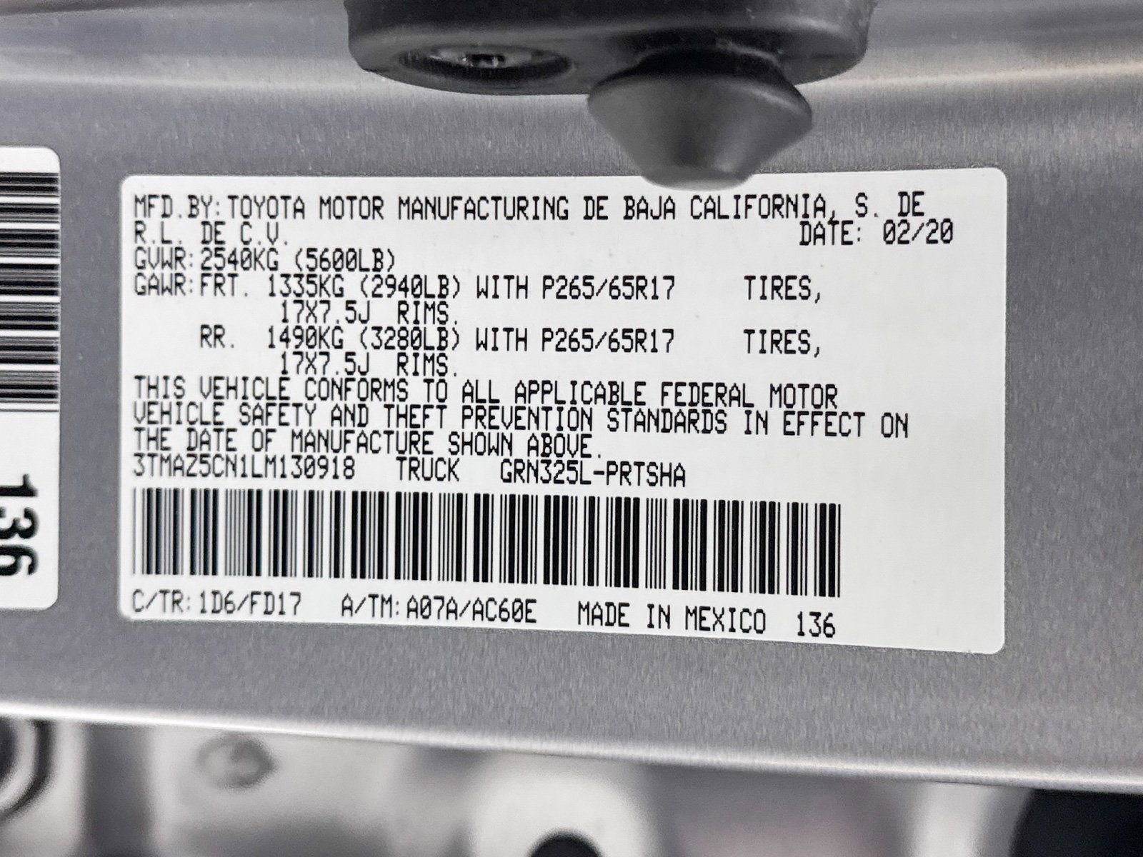 Used 2020 Toyota Tacoma TRD Sport image 32