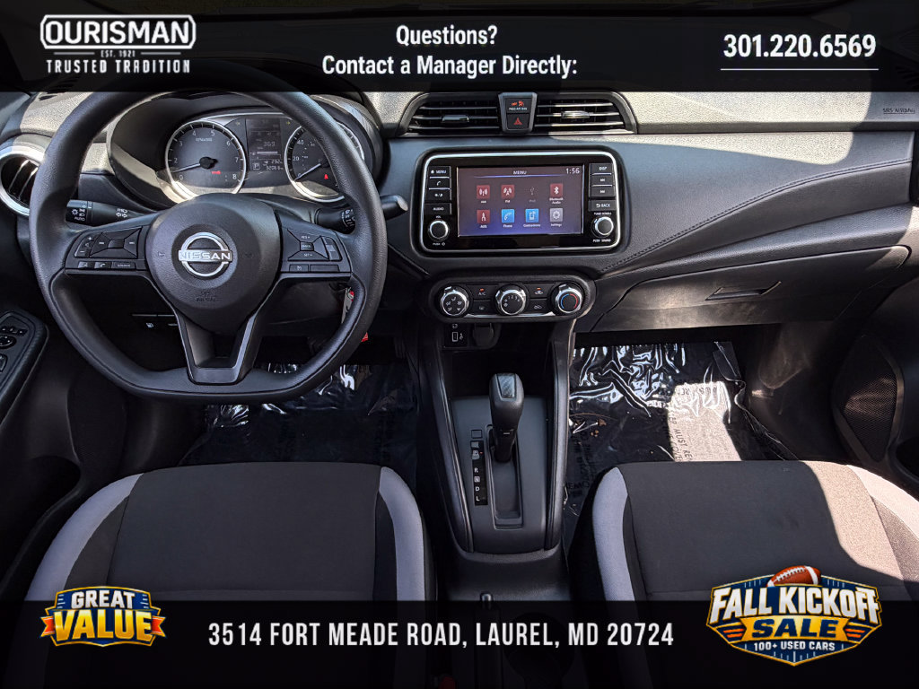 Used 2025 Nissan Versa S w/ Trunk Package FWD image 16