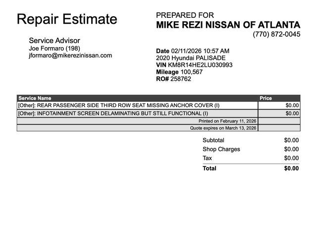 Used 2020 Hyundai Palisade SE image 4