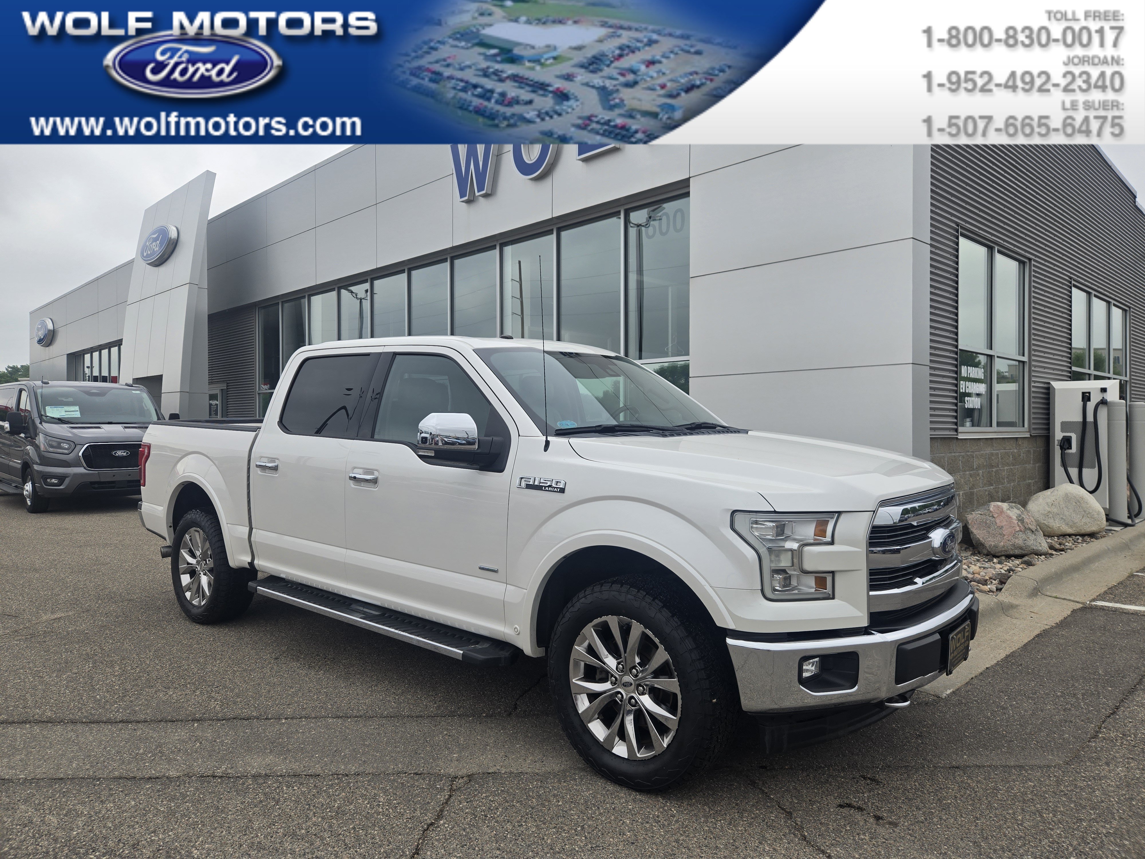 Certified 2017 Ford F150 Lariat w/ Equipment Group 502A Luxury