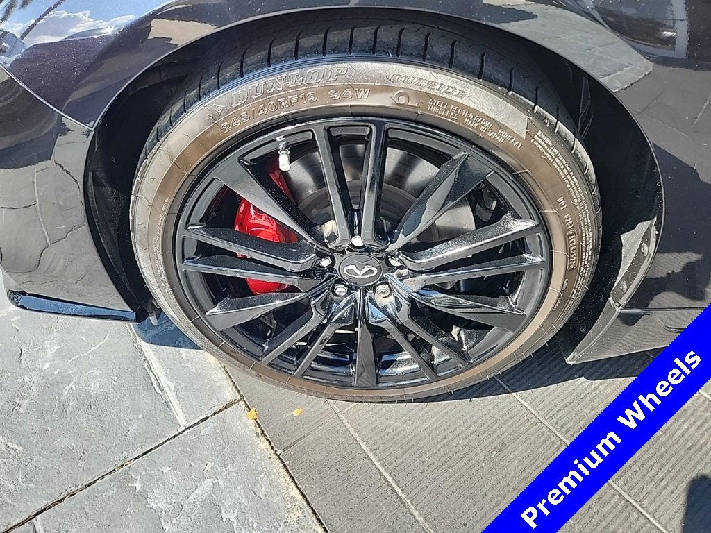 Used 2023 INFINITI Q50 Red Sport 400 w/ Black Opal Edition image 7
