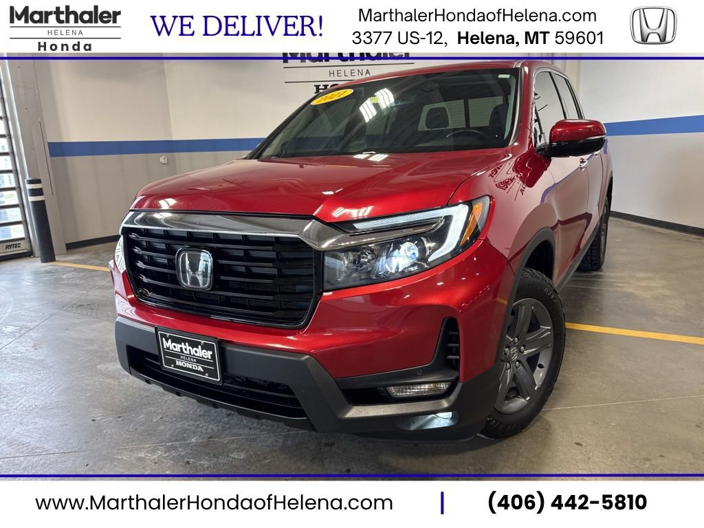 Used 2021 Honda Ridgeline RTL-E image 1