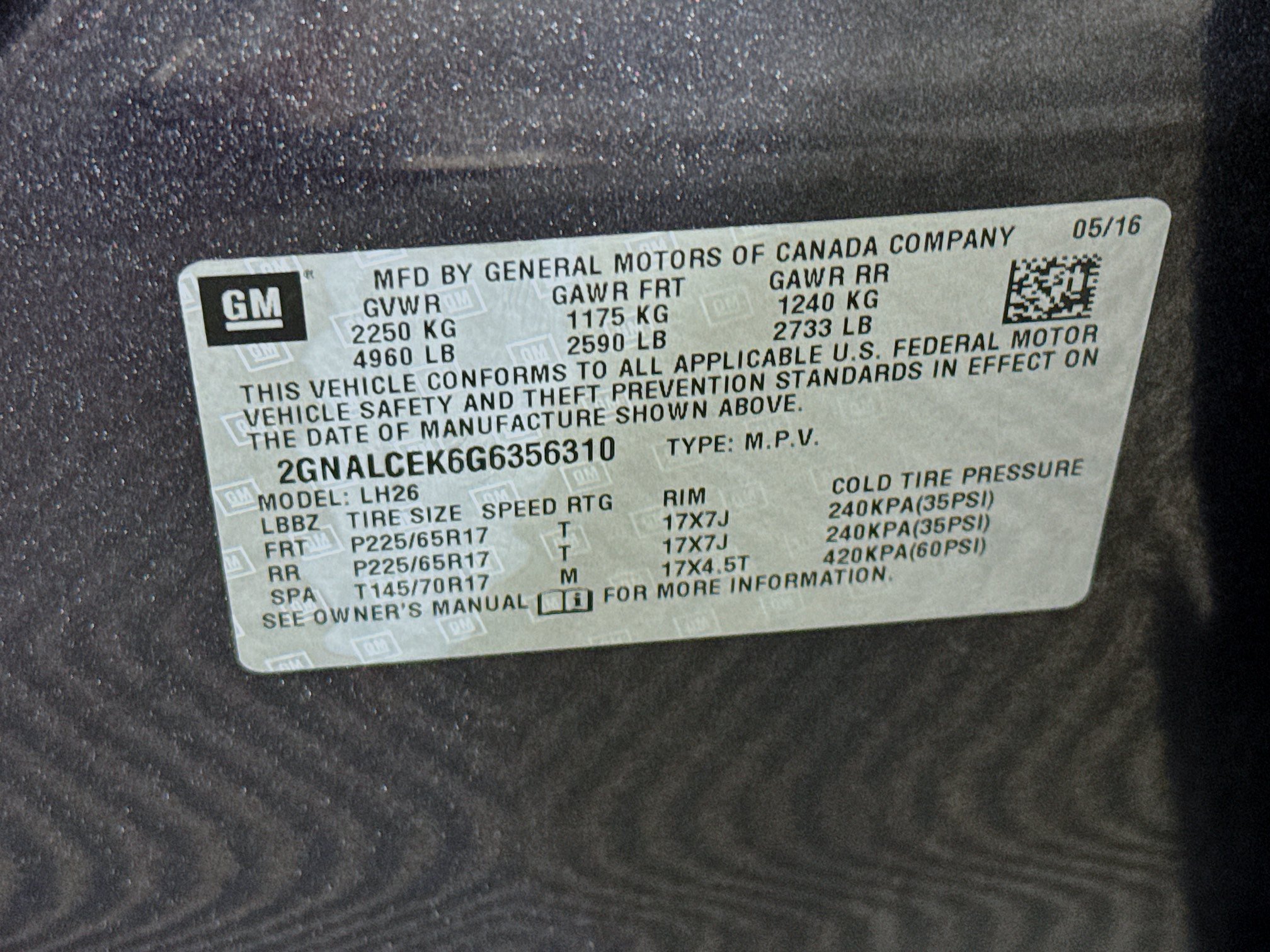 Used 2016 Chevrolet Equinox LT w/ Convenience Package FWD image 37
