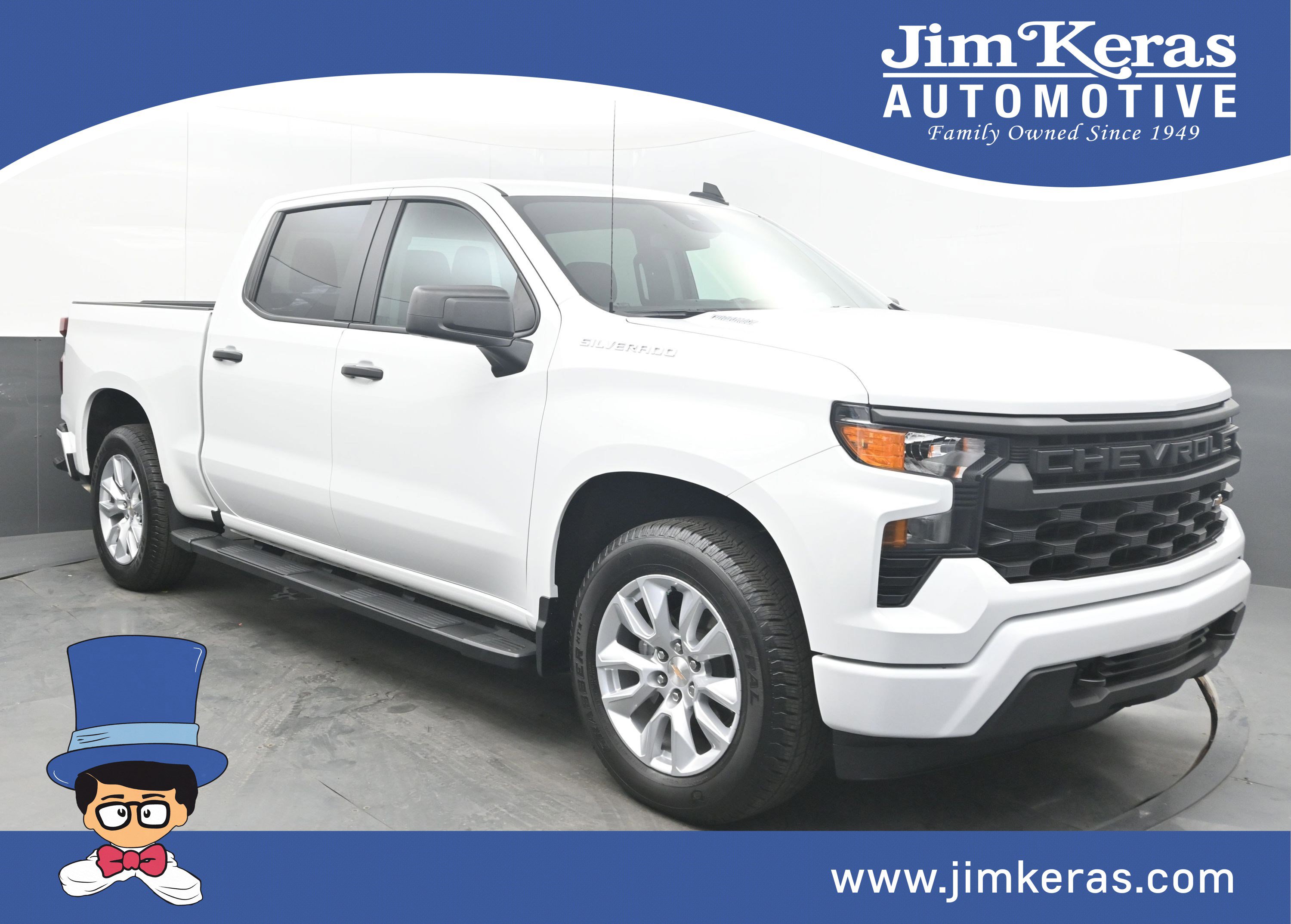 Certified 2026 Chevrolet Silverado 1500 Custom RWD image 1