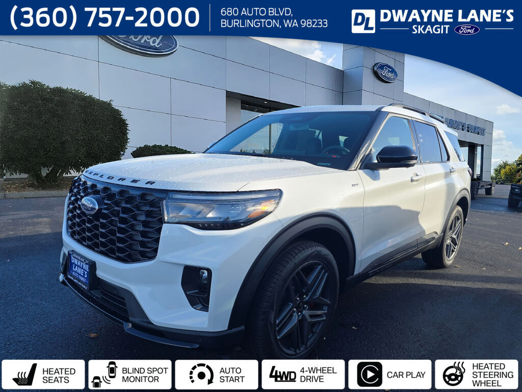 New 2025 Ford Explorer ST-Line w/ Premium Package