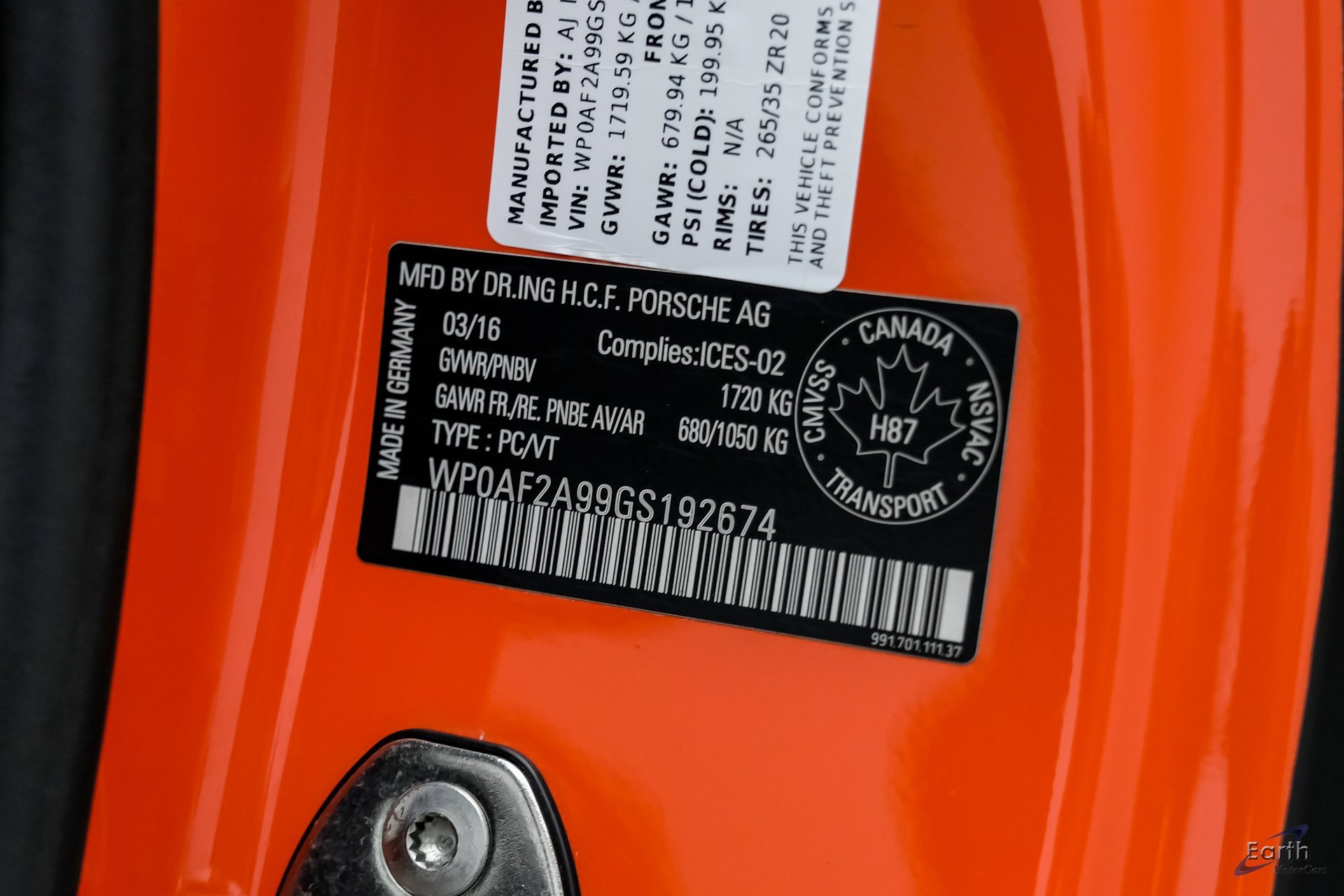 Used 2016 Porsche 911 GT3 RS image 88