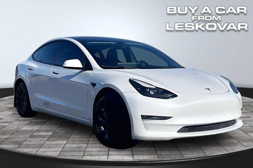 Used 2022 Tesla Model 3 Long Range AWD/4WD image 1