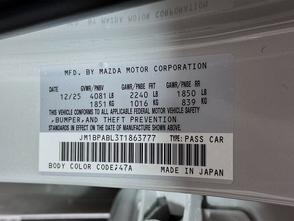 New 2026 MAZDA MAZDA3 s Sport image 7