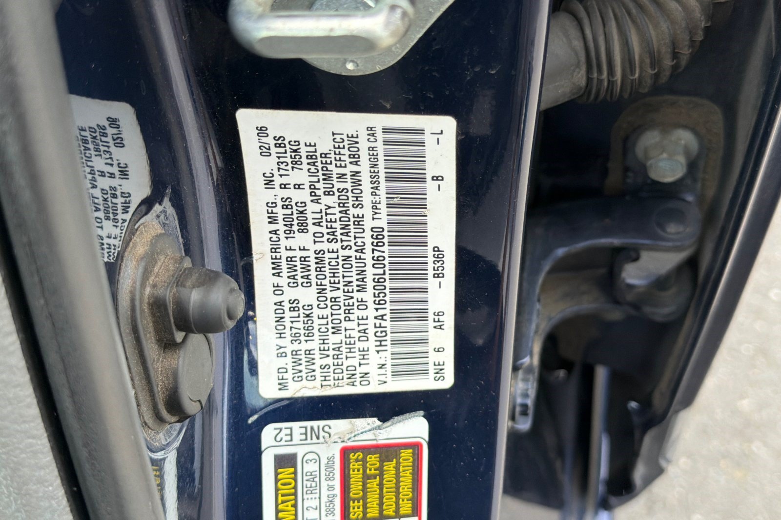 Used 2006 Honda Civic LX image 39