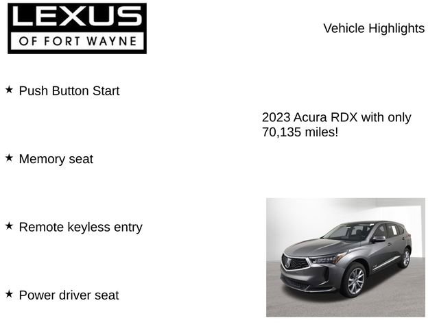 Used 2023 Acura RDX AWD image 7