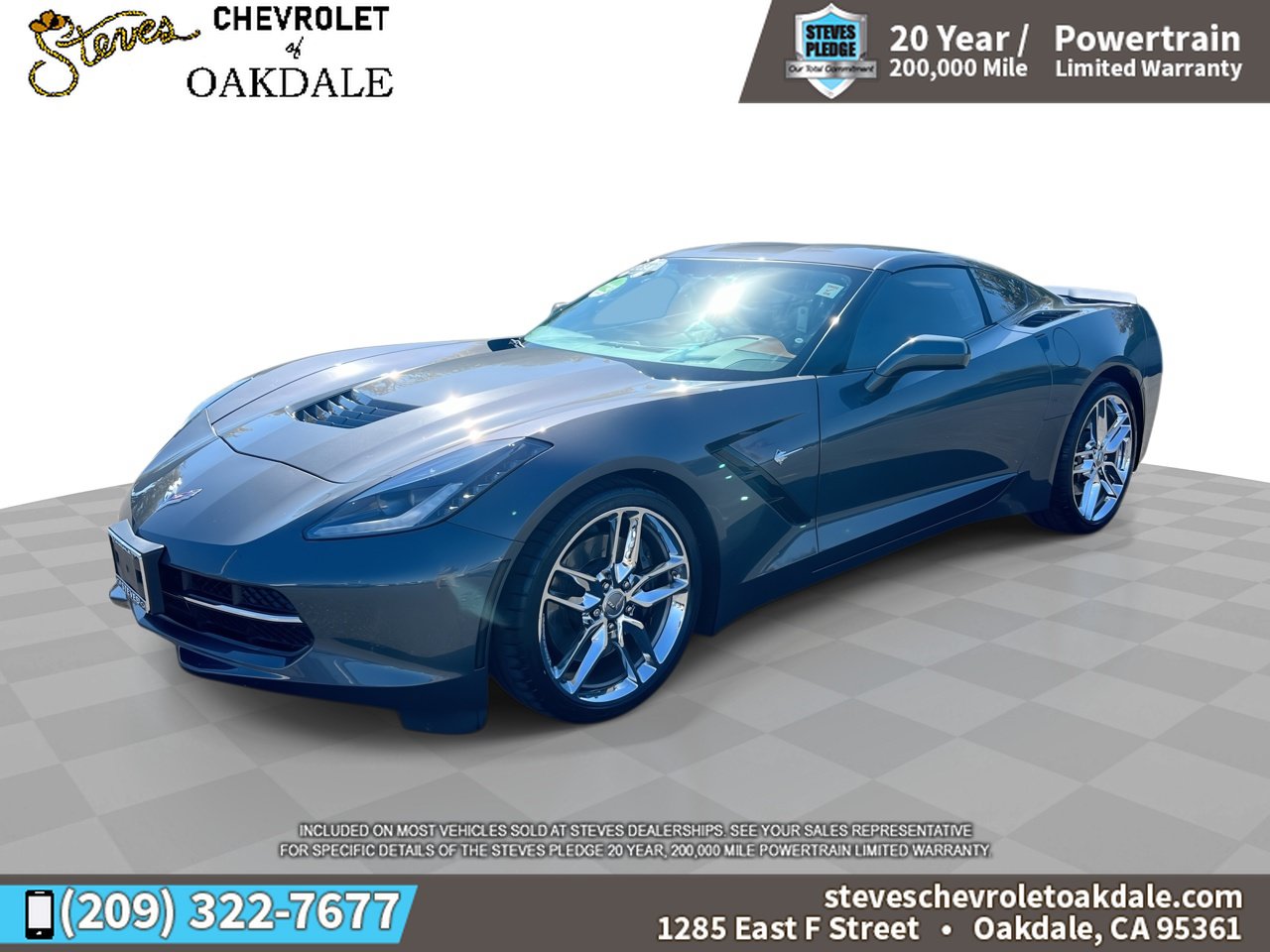 Certified 2014 Chevrolet Corvette Stingray Coupe w/ 3LT Preferred Equipment Group